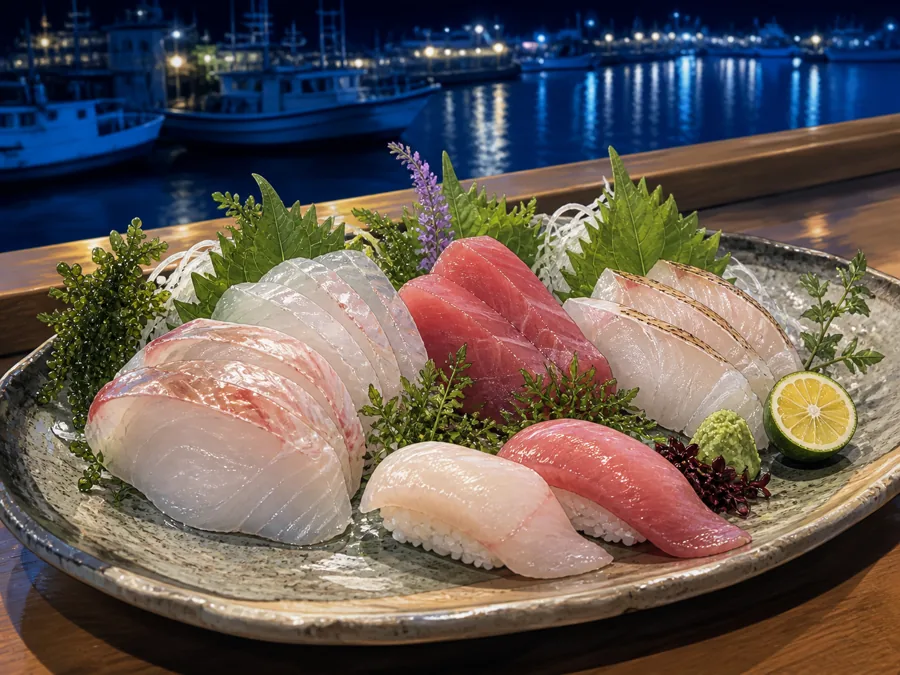 沖縄近海魚の刺身盛り合わせ